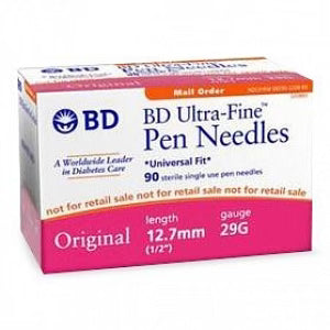 BD Ultra-Fine Original Pen Needles - 29G x 12.7 mm (Expiration date: 2029)