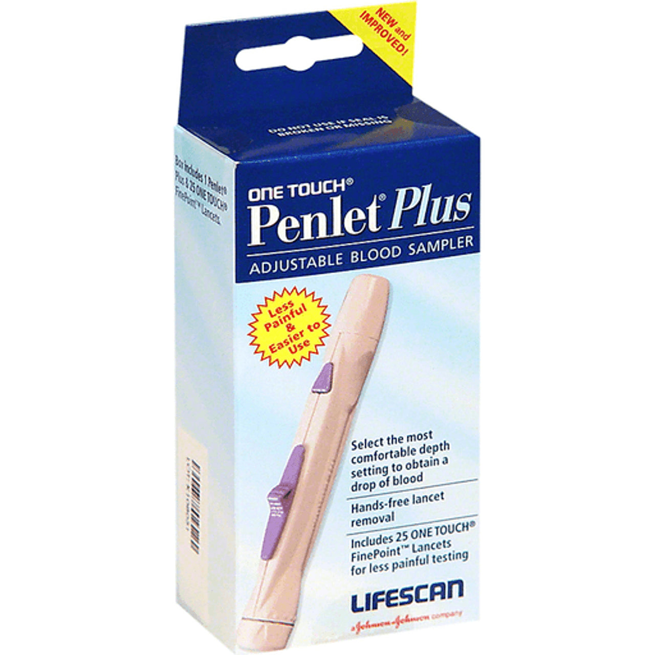 OT Ultra Soft Lancing Device - Blue Penlet design (Blue)