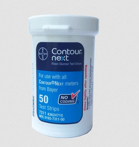 Contour Next Blood Glucose Test Strips – 100 Count, No Coding Required, High Accuracy