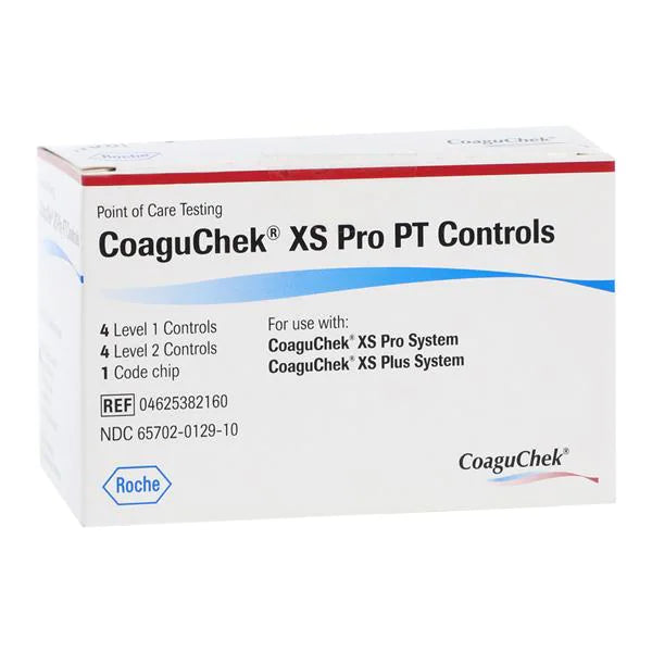 Solución de control de nivel alto/bajo de TP/INR CoaguChek XS Plus/unidad