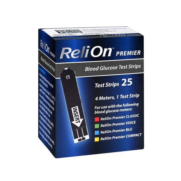 Relion Premier Test Strips 100CT