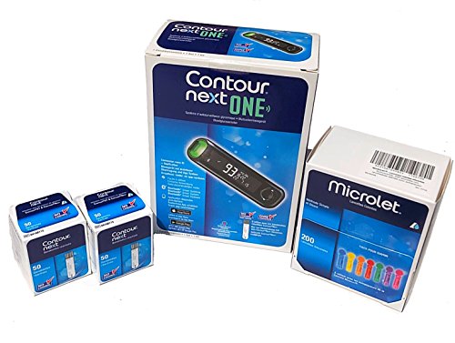 Combos de medidor Contour Next ONE y tiras reactivas de glucosa en sangre