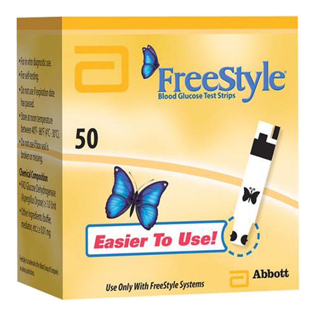 Abbott FreeStyle Test Strips 50 count