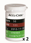 Accu-Chek Aviva Plus Blood Glucose Test Strips, 100CT