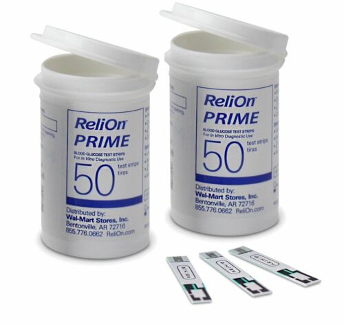Relion Prime Test Strips 100 CT