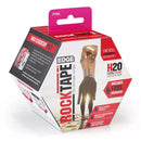 RockTape Edge H2O Kinesiology Tape Continuous Roll / Pink Color w/Free Body Sport Physio Tape