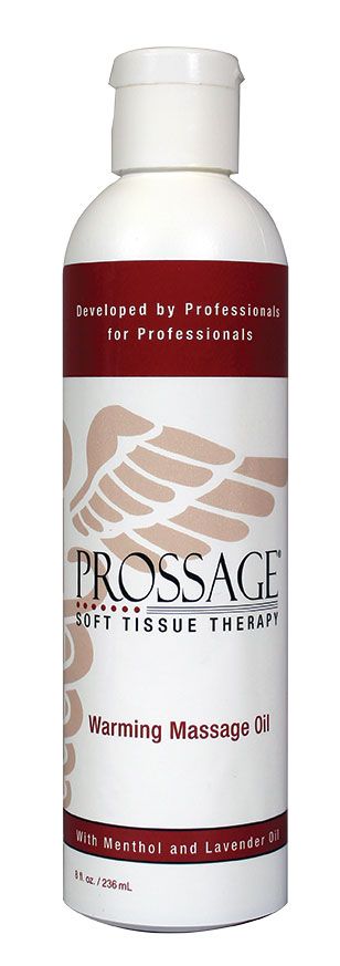 Prossage 暖身按摩油 8 盎司瓶装