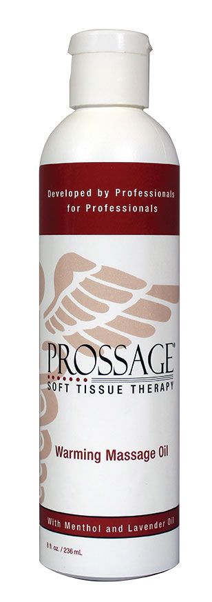 Prossage Heat Warming Massage Oil 8 Oz Bottle