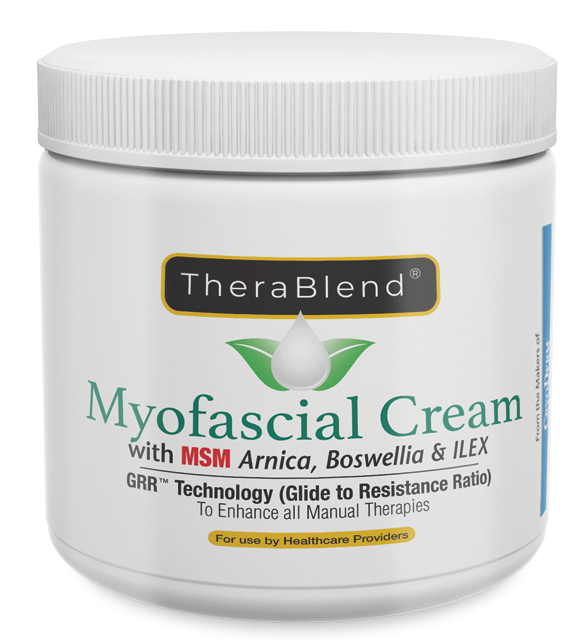 TheraBlend® 肌筋膜按摩霜（Cryoderm 制造商出品）4 盎司
