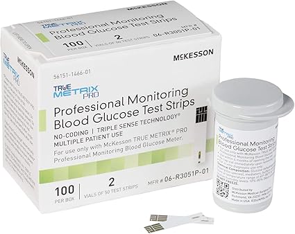 True METRIX Pro Blood Glucose Test Strips for Diabetes 100/Bx