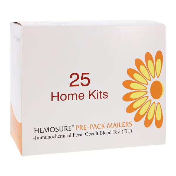 Hemosure iFOB Home Mailer Kit CLIA Waived 25/Bx ( PREPACK-CM25)