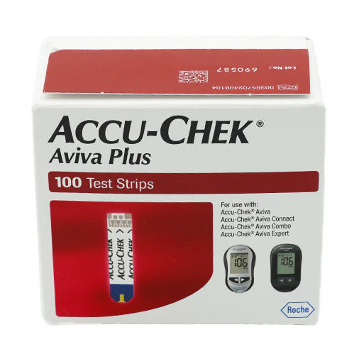 AC Aviva Plus Test Strips 100/Bx