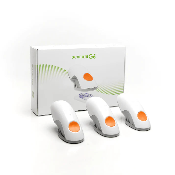 Paquete de 3 sensores Dexcom G6 