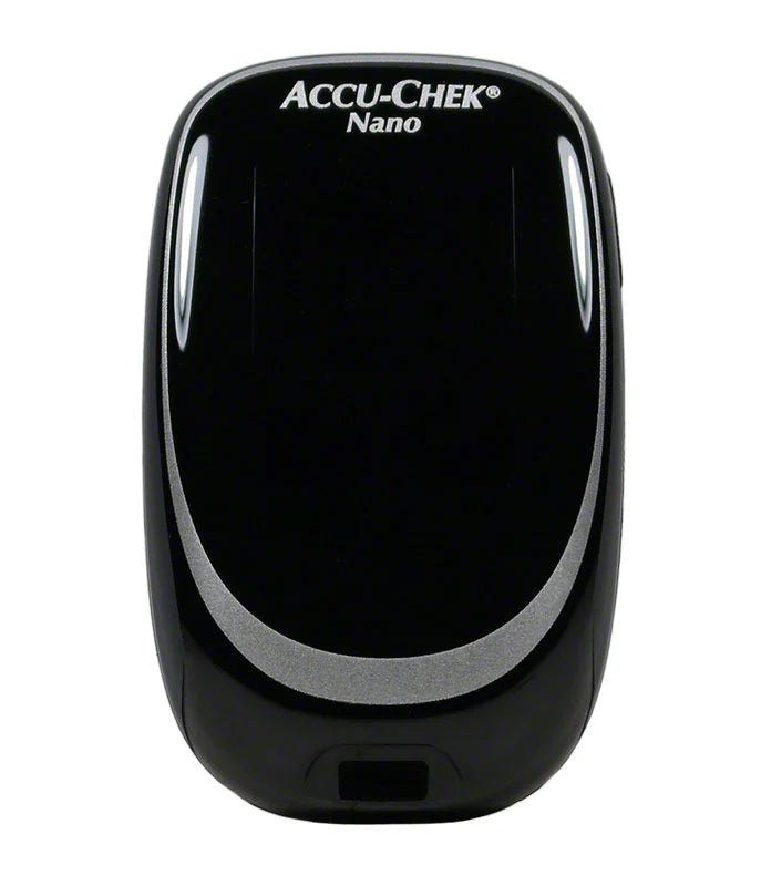 Accu-Chek Nano Blood Glucose Monitor Meter ONLY W/ 2 New Batteries (Pre-owned with minor scratches on the display )