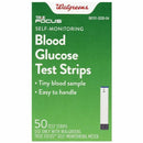 Walgreens True Focus Self Monitoring Blood Glucose Test Strips  50ct/bx