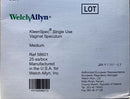 Welch Allyn 58601 Kleenspec Vaginal Speculum Medium 25/EA BOX
