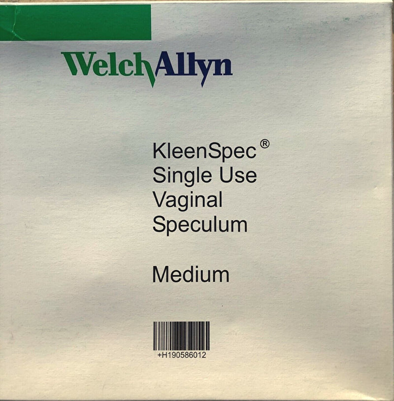 Welch Allyn 58601 Kleenspec Vaginal Speculum Medium 25/EA BOX