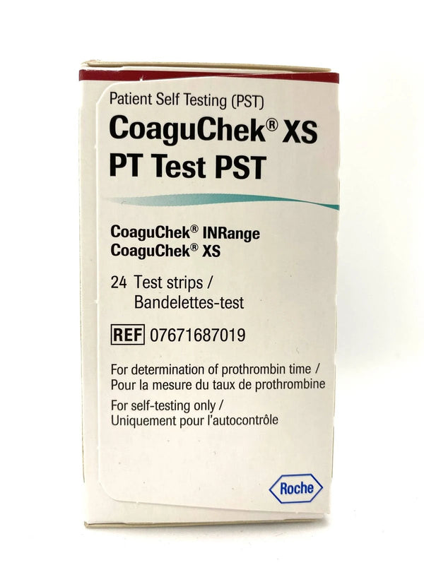Coaguchek XS PT Test Bx/24 (Expiration date: 10/31/2024)