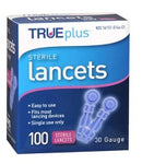 Trueplus Sterile Lancets, 100 Count