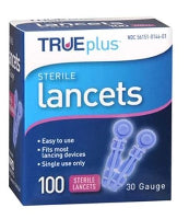 Trueplus Sterile Lancets, 100 Count