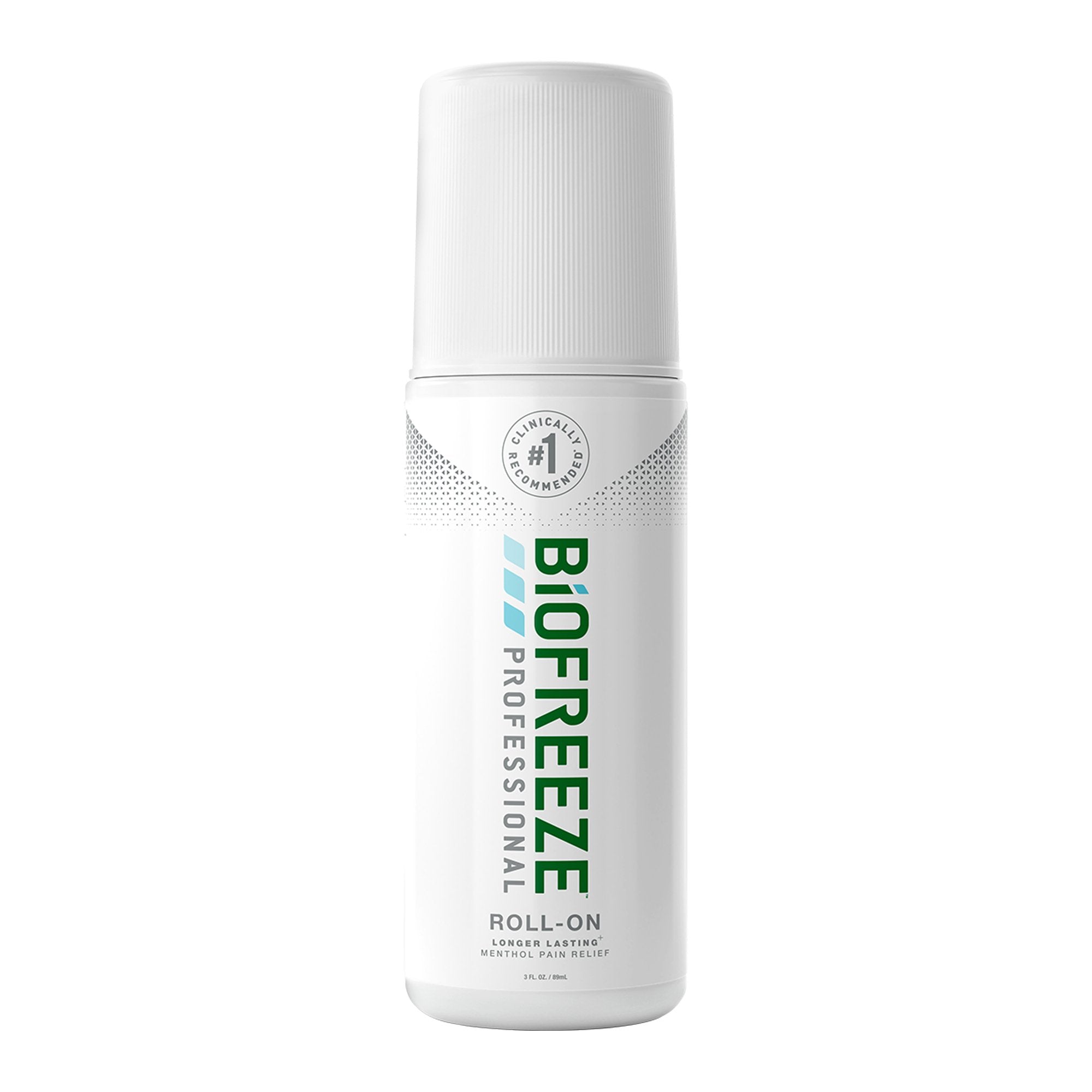 局部止痛 Biofreeze® 专业 5% 浓度薄荷醇局部凝胶 3 盎司滚珠