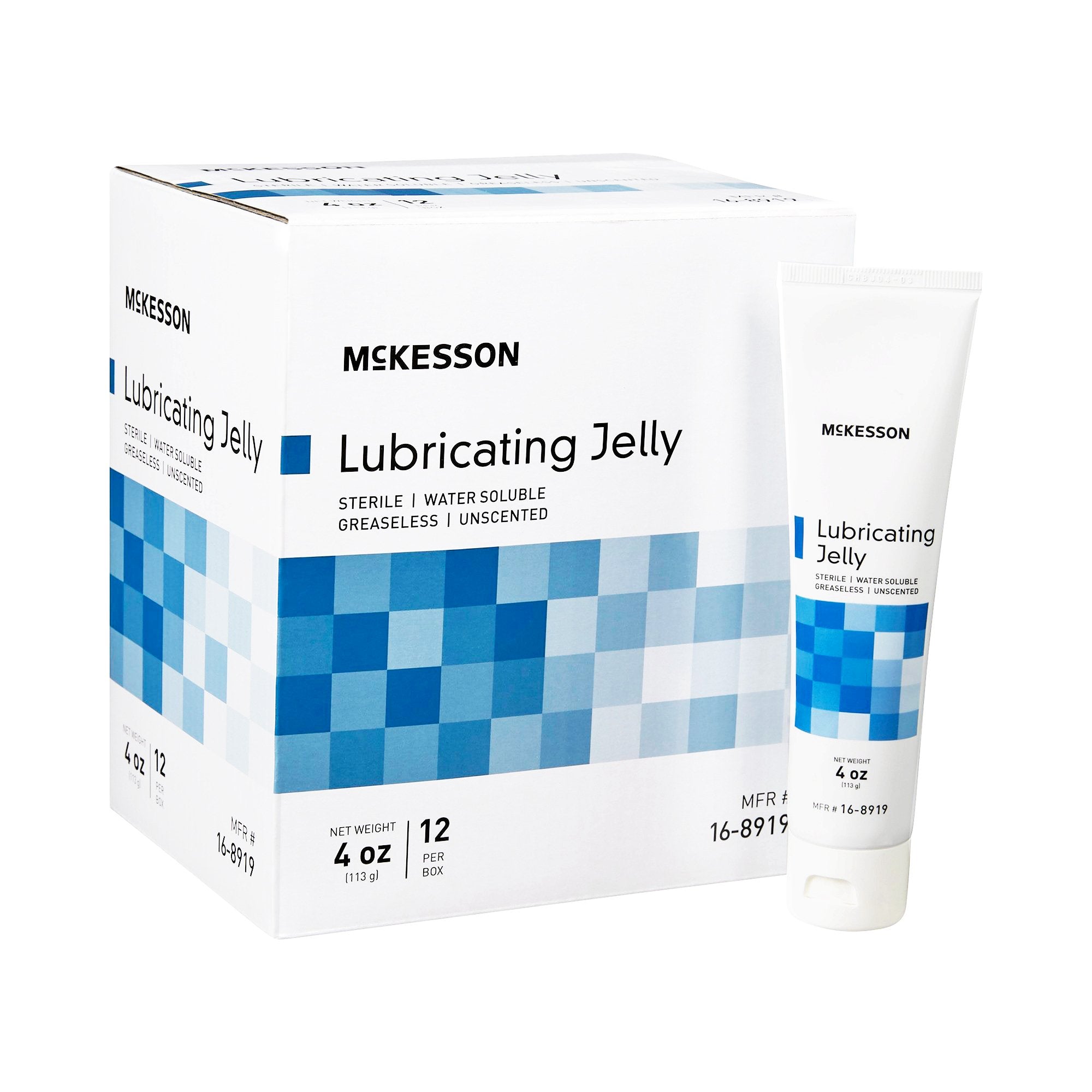 McKesson 润滑脂管无菌 4 盎司（3 包）