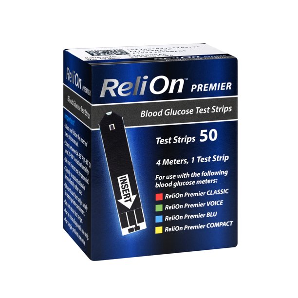 Relion Premier Test Strips 100CT