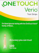 One Touch Verio Test Strips 100 count