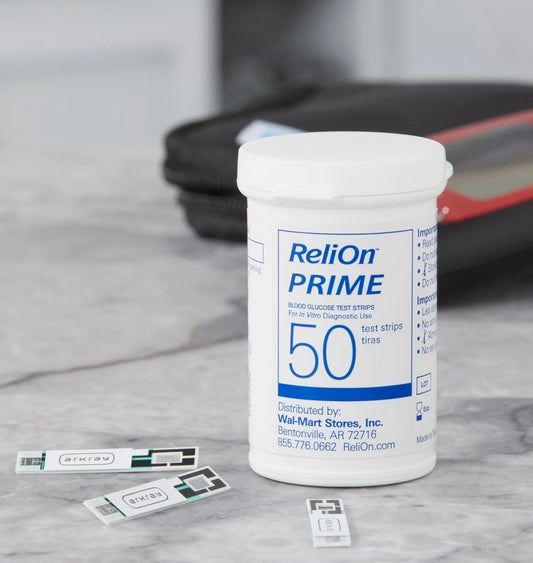 Relion Prime Test Strips 50 CT