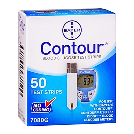 Bayer Contour Test Strips 50 count