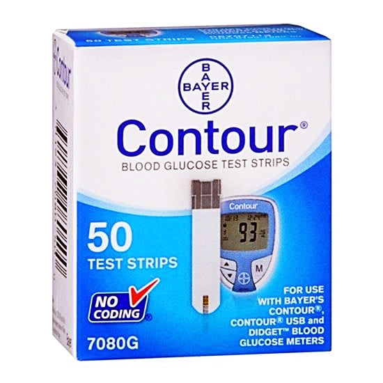 Bayer Contour Test Strips 50 count