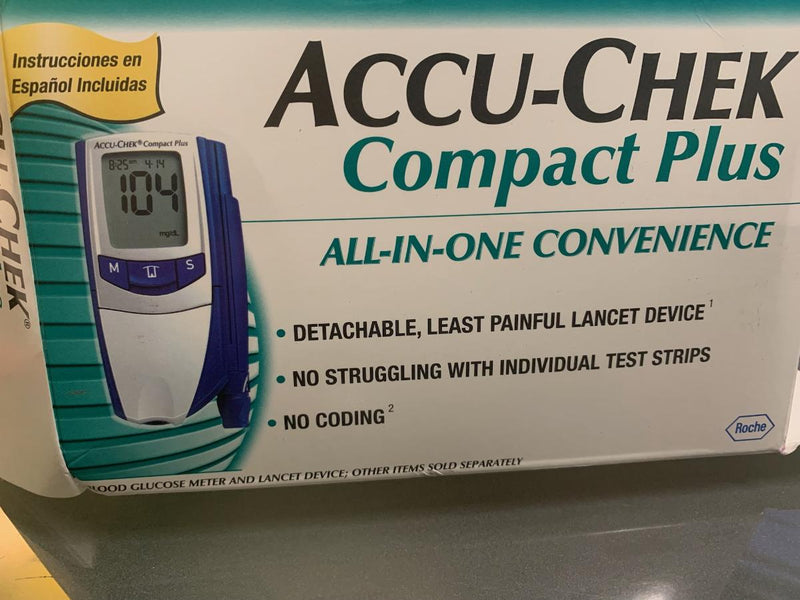 Accu-Chek Compact Plus All-In-One Blood Glucose Meter (UNBOXED) BRAND NEW