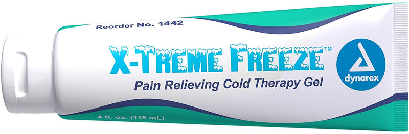 X-Treme Freeze 4oz Pain relieving Cold Therapy Gel