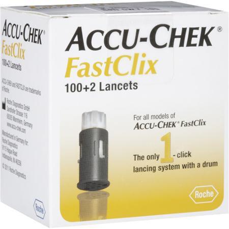 Accu-chek Fastclix 采血装置套件 + Fastclix 102 支采血针