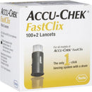 Accu-chek Fastclix Lancing Device Kit + Fastclix 102 Lancets