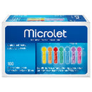 MICROLET Colored Lancets 100CT