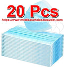 Face Mask With Elastic Ear Loop 20Pcs