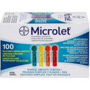 Contour Microlet Colored Lancets, 100CT