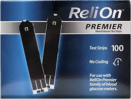 Relion Premier Test Strips 100CT