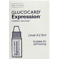 GlucoCard Expression Control Solution Level 2