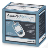 Assure Platinum Blood Glucose Test Strips, 100CT