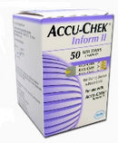 Accu-Chek Inform II Blood Glucose Test Strips, 50CT