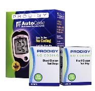 Prodigy Autocode Talking Glucose Meter and Test Strip Combo – Medical ...
